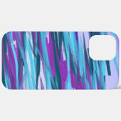 Paarse, Aqua, Blauwgroen en groene Abstracte kunst Case-Mate iPhone Case (Achterkant / Rechts)