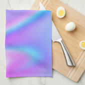 PAARSE & AQUA BLUE KEUKENHANDDOEK! THEEDOEK (Quarter Fold)