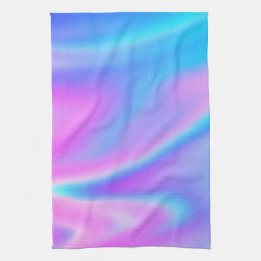 PAARSE & AQUA BLUE KEUKENHANDDOEK! THEEDOEK (Verticaal)