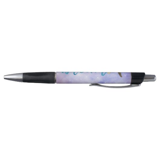 Paarse Aqua Dream Gold Dragonfly Pen (Bodem)