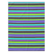 Paarse, Aqua en Chartreuse tafelkleed (Voorkant)