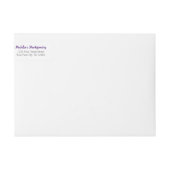 Paarse Argyle Frogs (Voorkant)