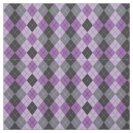 Paarse Argyle Stof