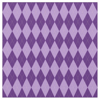 Paarse Argyle Stof