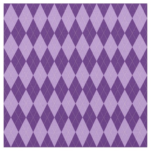 Paarse Argyle Stof (Close Up)