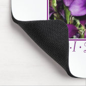 paarse arizona bloemen mousepad muismat (Hoek)