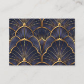 Paarse Art Deco Vrijgezellenfeest Informatiekaartje (Achterkant)