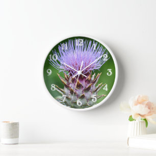 Paarse Artichoke Thistle Head Floral