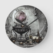  Paarse artikelen met kraanband en witscooters Ronde Klok (Voorkant)