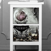  Paarse artikelen met kraanband en witscooters Tissuepapier