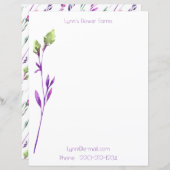 Paarse artikelen voor persoonlijk of professioneel (Voorkant / Achterkant)