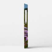 Paarse Aster Bloemen bij Mount Rainier Case-Mate iPhone Case (Achterkant / Links)