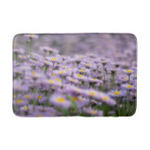Paarse Aster Flowers Badmat (Voorkant)