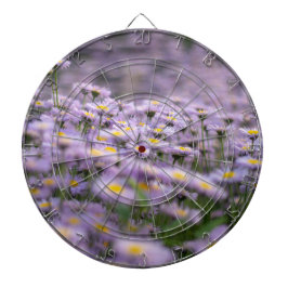 Paarse Aster Flowers Dartbord