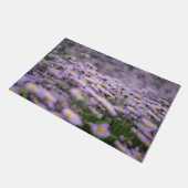 Paarse Aster Flowers Deurmat (Schuin)