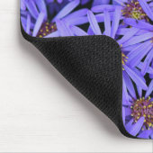 Paarse Aster Flowers op RHS Garden Wisley Muismat (Hoek)