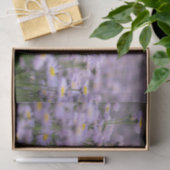 Paarse Aster Flowers Tissuepapier (Geschenk)
