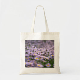 Paarse Aster Flowers Tote Bag