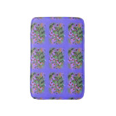 paarse asters badmat (Voorkant Verticaal)