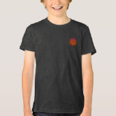 Paarse Asval Tri-Blend Shirt (Voorkant)