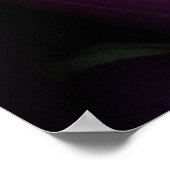 paarse aubergine poster (Hoek)