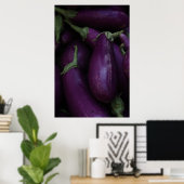paarse aubergine poster (Thuiskantoor)
