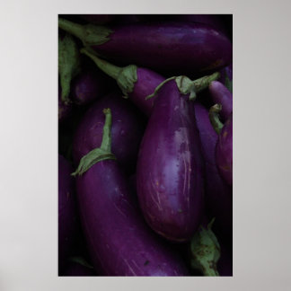 paarse aubergine poster