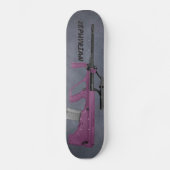 Paarse aug persoonlijk skateboard (Voorkant)