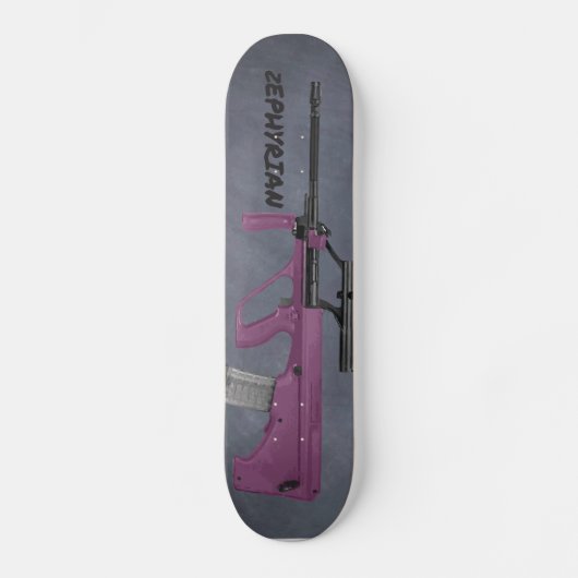 Paarse aug persoonlijk skateboard (Voorkant)