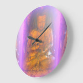 paarse aura buddha grote klok (Hoek)