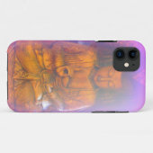 paarse aura buddha iphone Case-Mate iPhone case (Achterkant (horizontaal))