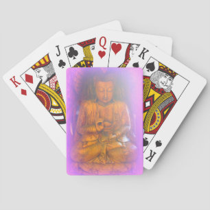 paarse aura buddha pokerkaarten