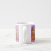 paarse aura buddhas espresso mok (Achterkant)