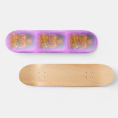 paarse aura buddhas skateboard (Horizontaal)