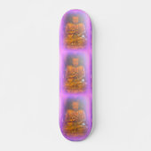 paarse aura buddhas skateboard (Voorkant)