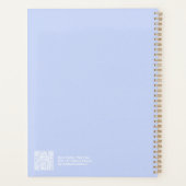 Paarse Aura Groot Jaar Planner (Achterkant)