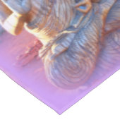 paarse aura meditatie Boeddhas Tafelkleed (Gekanteld)