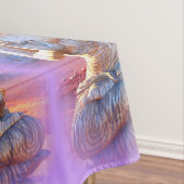 paarse aura meditatie Boeddhas Tafelkleed (Voorbeeld)