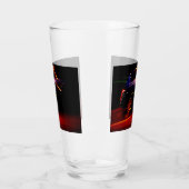 paarse auto dans glas (Links)