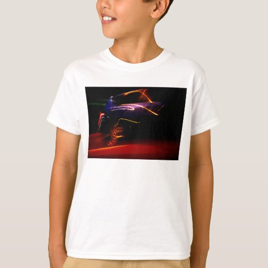 paarse auto dans t-shirt (Voorkant)