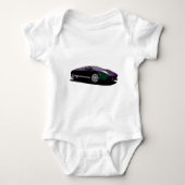 Paarse Auto Romper (Voorkant)