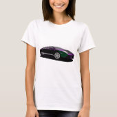 Paarse Auto T-shirt (Voorkant)