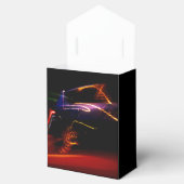 paarse autodans bedankdoosjes (Geopend)