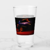 paarse autodans glas (Voorkant)