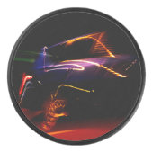 paarse autodans hockey puck (Voorkant)