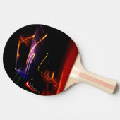 paarse autodans tafeltennisbatje (Zijkant)