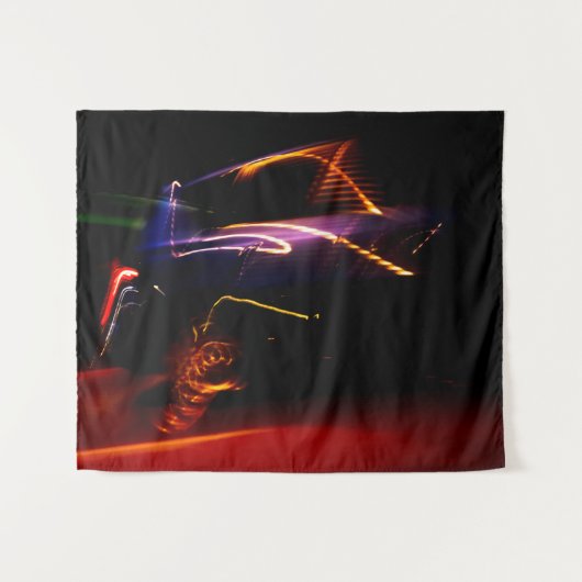 paarse autodans wandkleed (Voorkant (horizontaal))