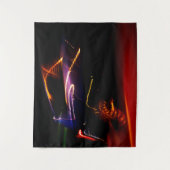 paarse autodans wandkleed (Voorkant)