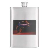 paarse autowedstrijd fles flacon (Voorkant)