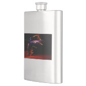 paarse autowedstrijd fles flacon (Links)